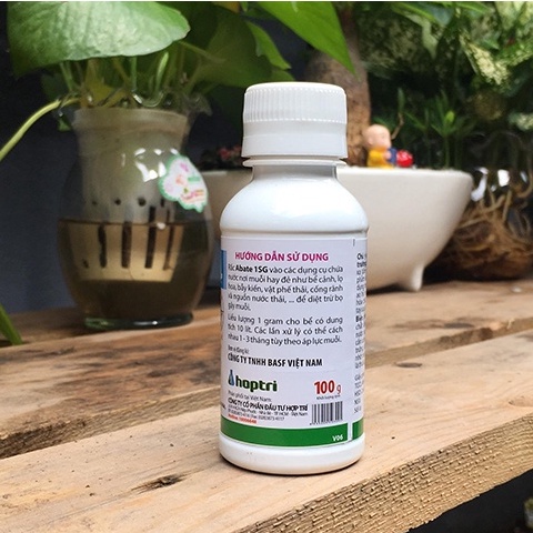 Thuốc diệt muỗi, bọ gậy lăng quăng ABATE 100gram