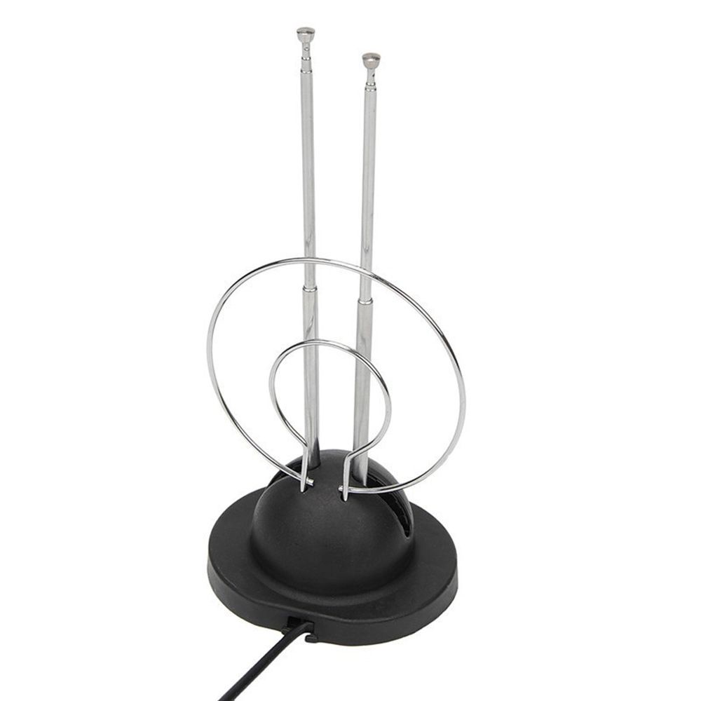Ăng-ten TV kỹ thuật số 45-860 MHZ HD VHF UHF hai vòng tai thỏ trong nhà tiện lợi cao cấp