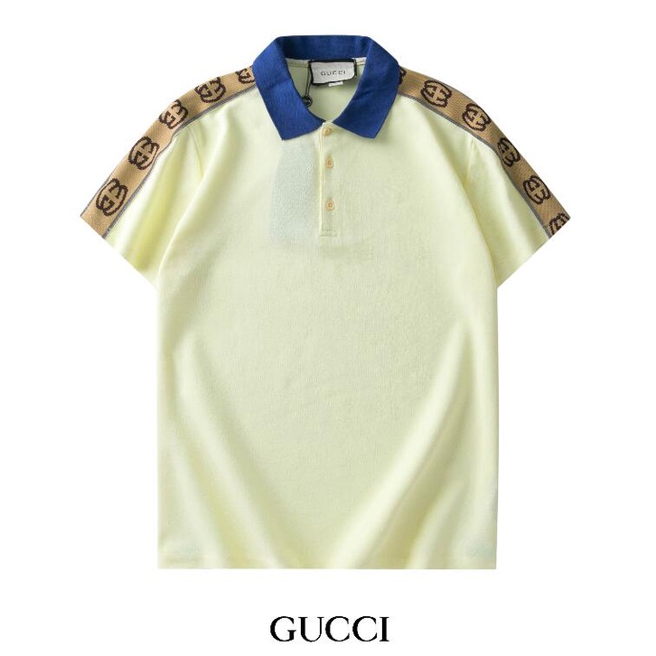 Áo Thun Tay Ngắn Chất Liệu Cotton In Chữ Gucci Thời Trang Dành Cho Cả Nam Và Nữ | BigBuy360 - bigbuy360.vn