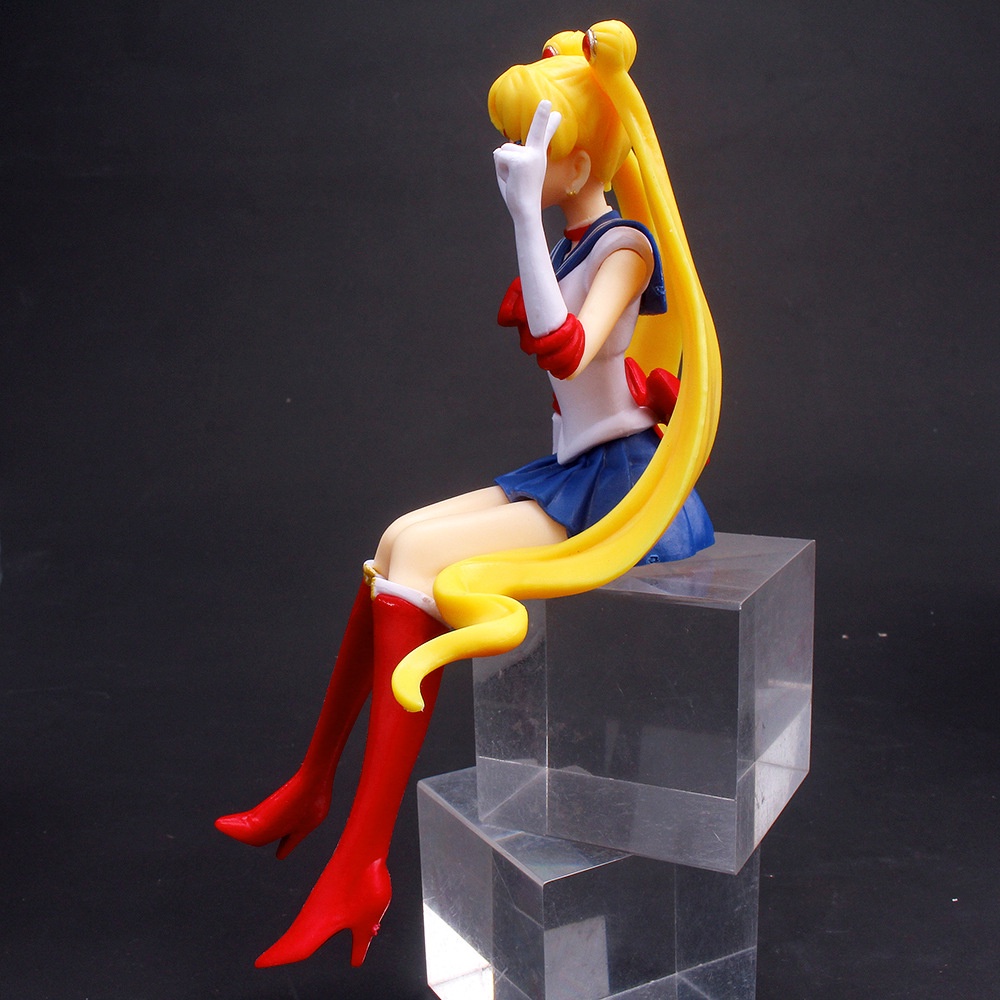 Mô Hình Đồ Chơi Nhân Vật Hoạt Hình Thủy Thủ Mặt Trăng Tsukino Usagi 13cm