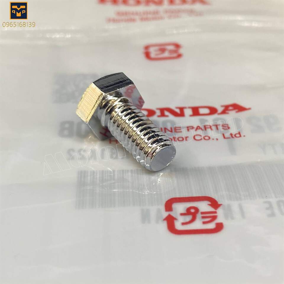 Ốc 6 li dài 12mm, xi bóng