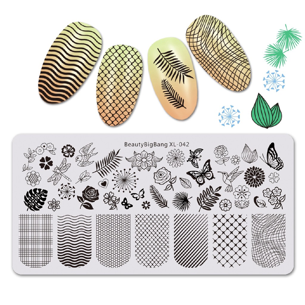 [Hàng mới về] Khuôn hỗ trợ trang trí móng tay xinh xắn