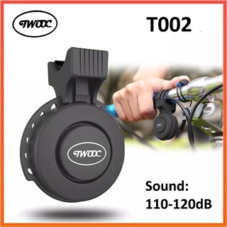 Còi điện t002 mini twooc 4 âm hú 120db sạc usb chống nước