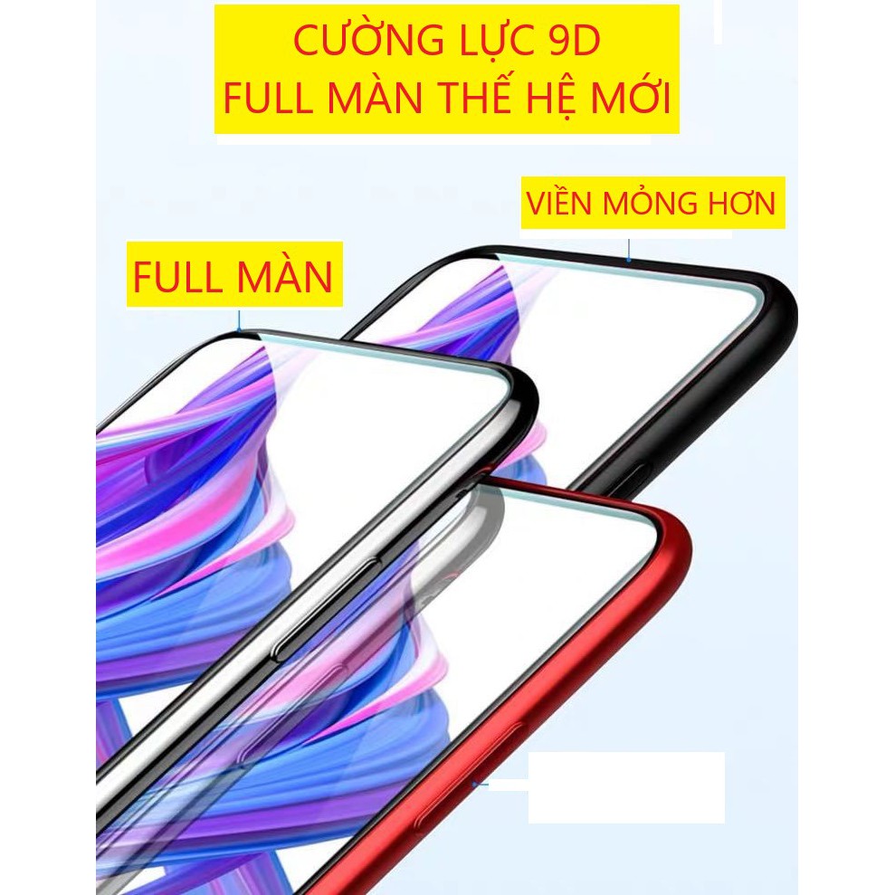 Cường lực Full Samsung A21S loại 9D thế hệ mới full keo full màn hình viền mỏng hơn, hạn chế bám vân tay