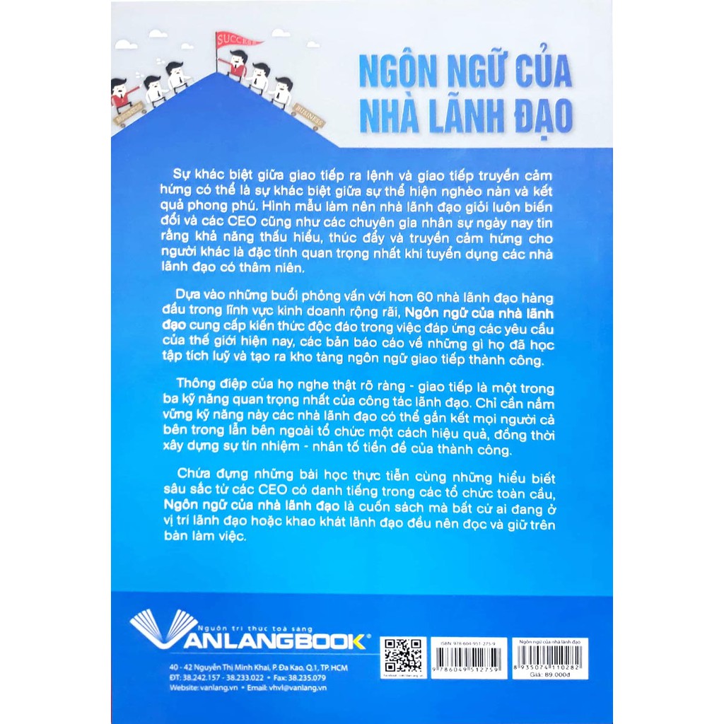 Sách - Ngôn Ngữ Của Nhà Lãnh Đạo