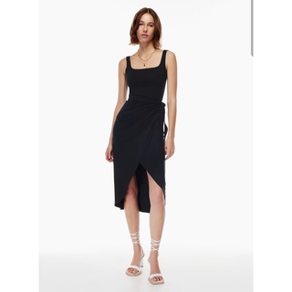 [2022 RESTOCK] Đầm cổ vuông thắt eo kiểu sarong Wilfred Saturn Dress 78265 97896 82711