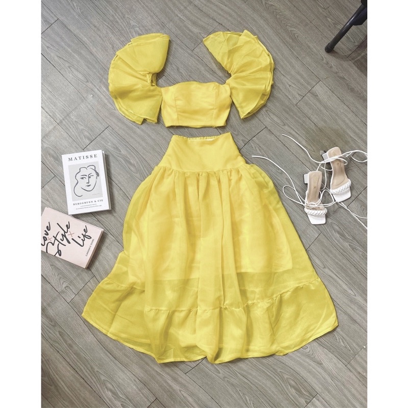 [Maxi] Sét Đầm maxi đi biển 3 màu có ảnh shop chụp - Maxi ngọc lan
