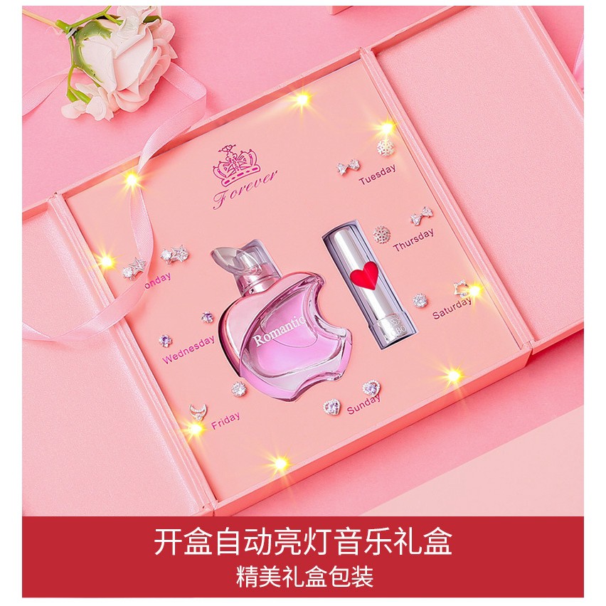 HOT Bộ Son môi Retro Quà tặng sáng tạo Valentine kỷ niệm Quà tặng Sinh nhật cho con gái, mẹ, vợ Best Seller