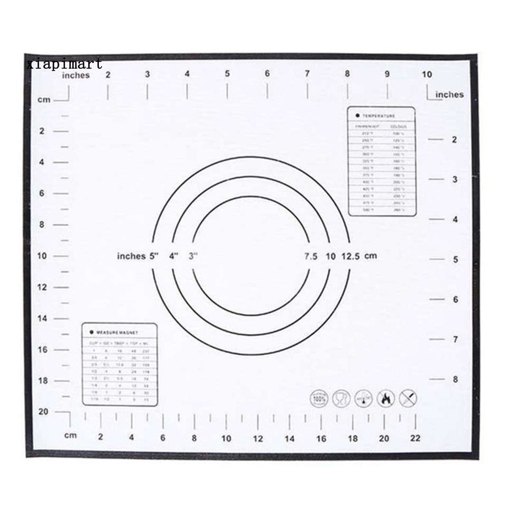 Thảm silicone Chống Dính Hỗ Trợ Làm Bánh Tiện Lợi