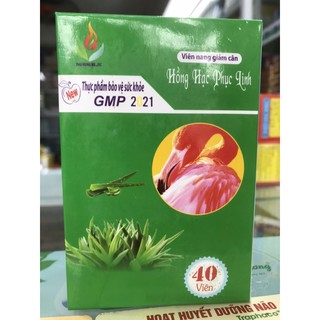 ( CHÍNH HÃNG ) Viên uống giảm cân Hồng Hạc Phục Linh