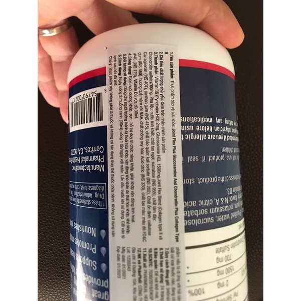 Combo 2 chai Joint Flex Plus Glucosamine Pharmekal Giảm Đau Khớp Nhanh Chóng dạng lỏng của Mỹ