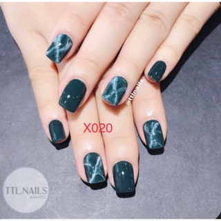 Móng tay giả - nail 24 móng đủ size kèm 2 loại keo và dũa móng