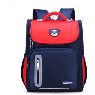 Balo Chống Gù Cho Bé ❤️ 𝐅𝐑𝐄𝐄 𝐒𝐇𝐈𝐏❤️ Balo Gấu Trẻ Em Cấp 1 SM BABY Chống Gù - Có Phản Quang - Chống Thấm - BH 12