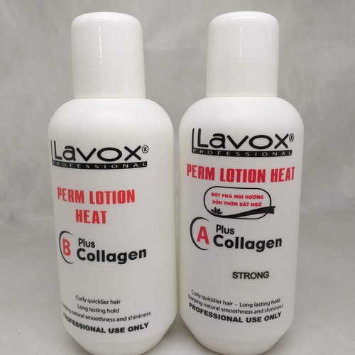 Thuốc uốn nóng collagen Lavox