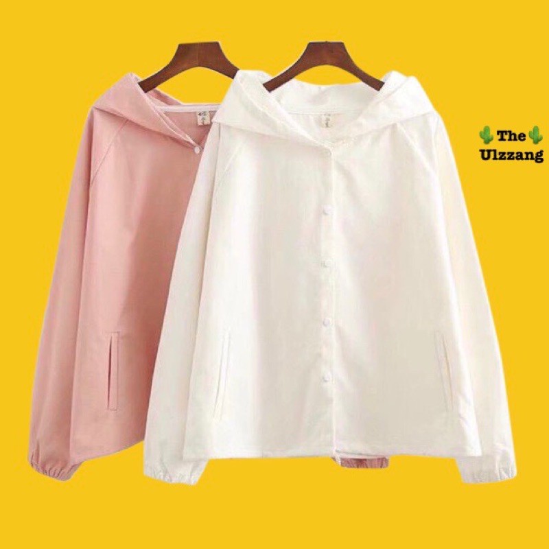 🌵 𝐓𝐡𝐞𝐔𝐥𝐳𝐳𝐚𝐧𝐠 🌵 CM Áo Khoác Kaki Trơn 2 Lớp  (Kèm Video, Hình Chụp Thật)