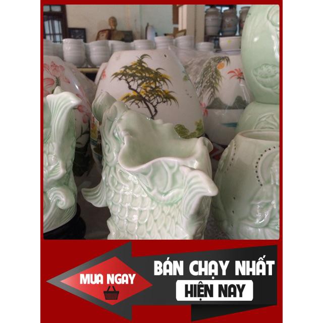 [SP BÁN CHẠY] Đèn xông tinh dầu cá chép hoá rồng hàng đẹp