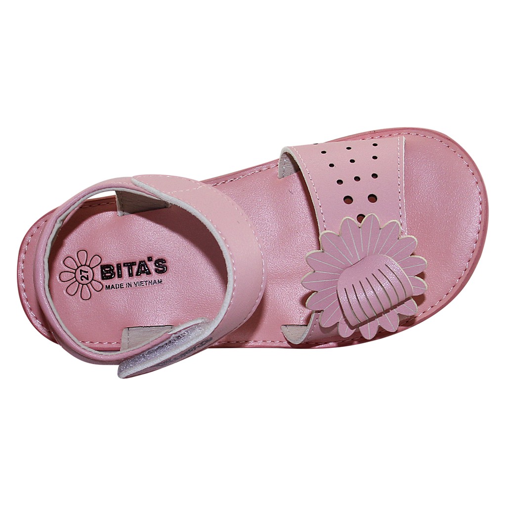 Sandal bé gái Bita's SOB.247 (Hồng + Kem + Xanh)