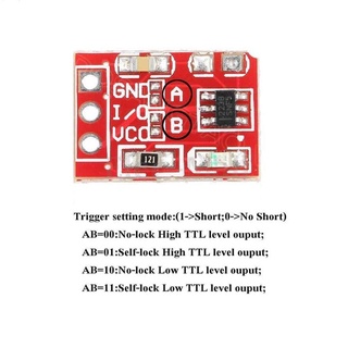 Set 5 Module Nút Cảm Biến Chạm TTP223 - Touch sensor ttp 223 1 nút cảm ứng điện dung