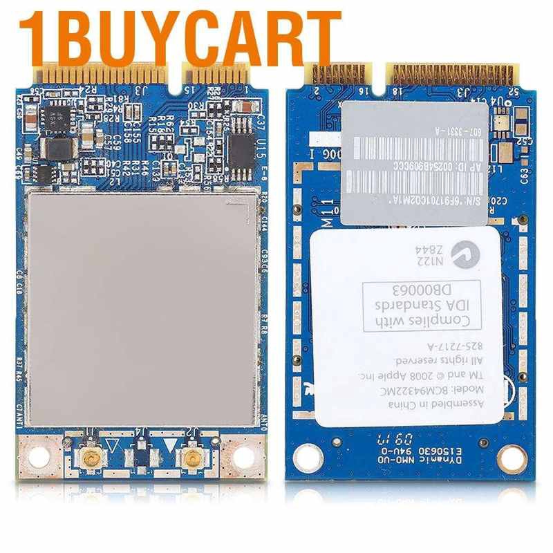 Thẻ Wifi 2 kênh 2.4/5.8ghz 300m mini Pci-E chuyên dụng cho Mac Pro Mb888Z/A Bcm943C Xp | BigBuy360 - bigbuy360.vn