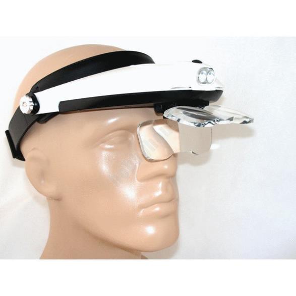 Kính lúp đội đầu sửa chữa đa năng, 5 kính có thể ghép đôi ,dùng kiểm tra, sửa chữa điện tử