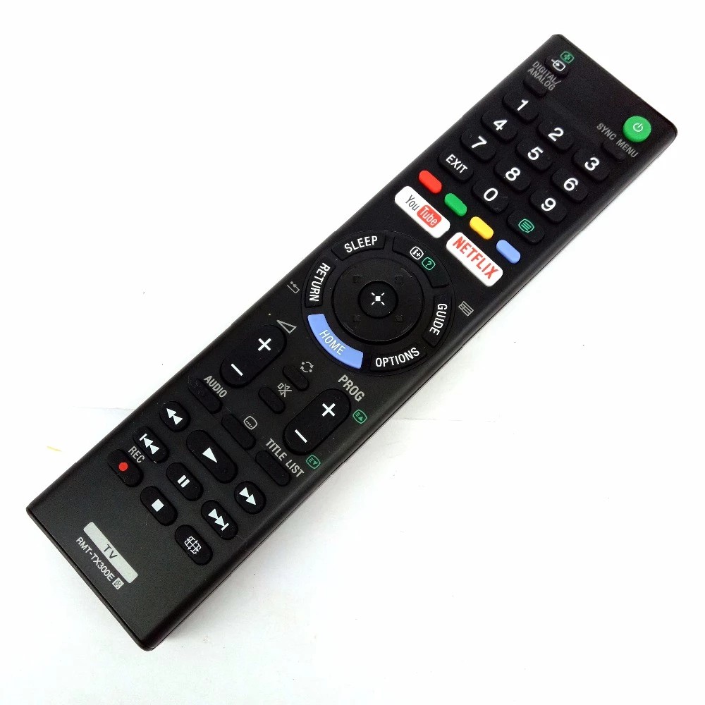 Sony rmt-tx300e netflix bravia smart tv 4k hdr ultra hd android điều khiển từ xa cho rmt-tx300p rmt-tx100b rmt-tx200b rmt-tx102d rmt-tx200u rmt-tx100u kdl-40we663 kdl-40we665