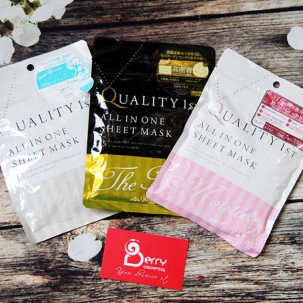 Combo 5 miếng mặt nạ giấy Quality First