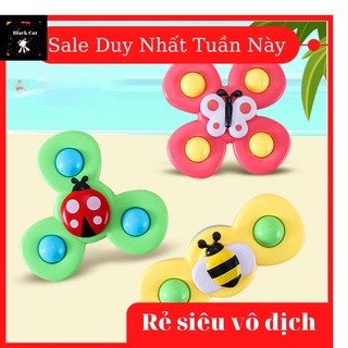 Sét 3 Con Quay Đồ Chơi Fidget Spinner_Bộ 3 Chong Chóng Hình Côn trùng Vui Nhộn Cho Bé
