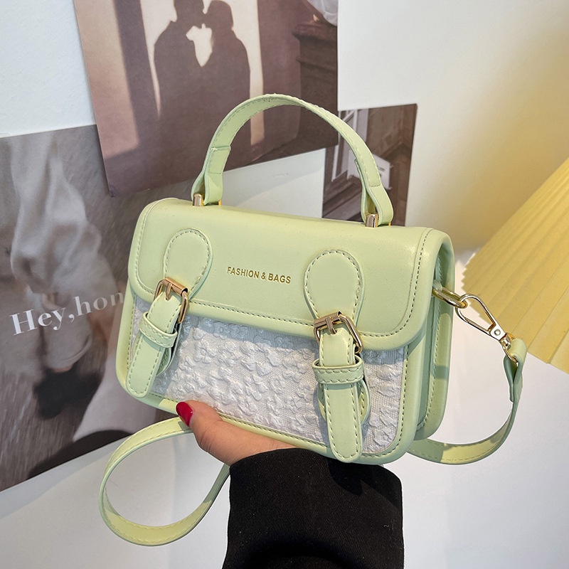 Túi Đeo Chéo Hình Vuông Nhỏ Phong Cách Hàn Quốc Thời Trang Mùa Hè Hàng Mới 2022 Dành Cho Bạn Nữ