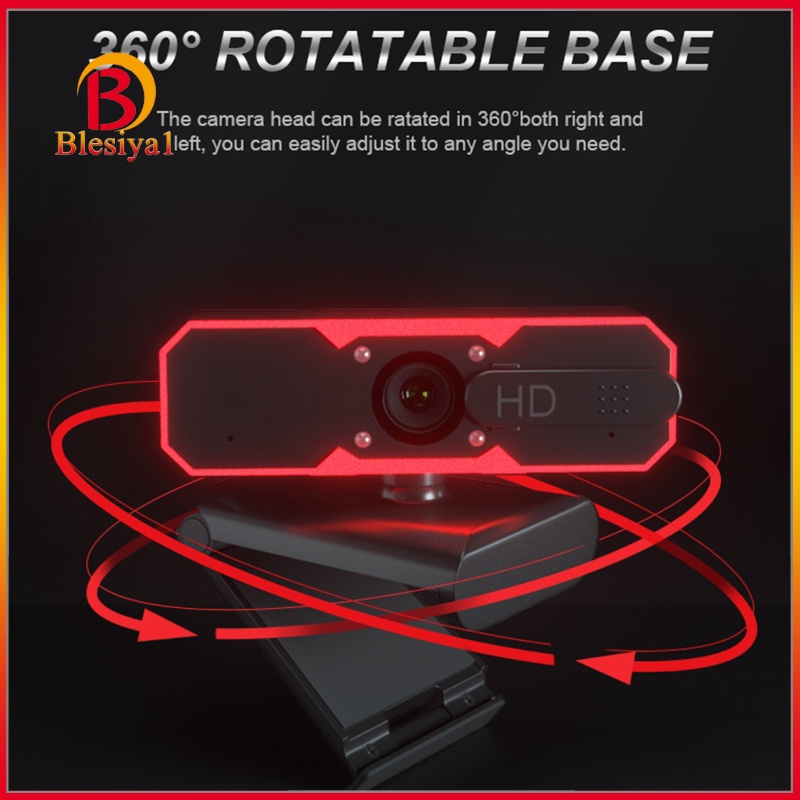 Webcam Tự Động Lấy Nét Blesiya1 1080p Tích Hợp Micro Tiện Dụng | BigBuy360 - bigbuy360.vn