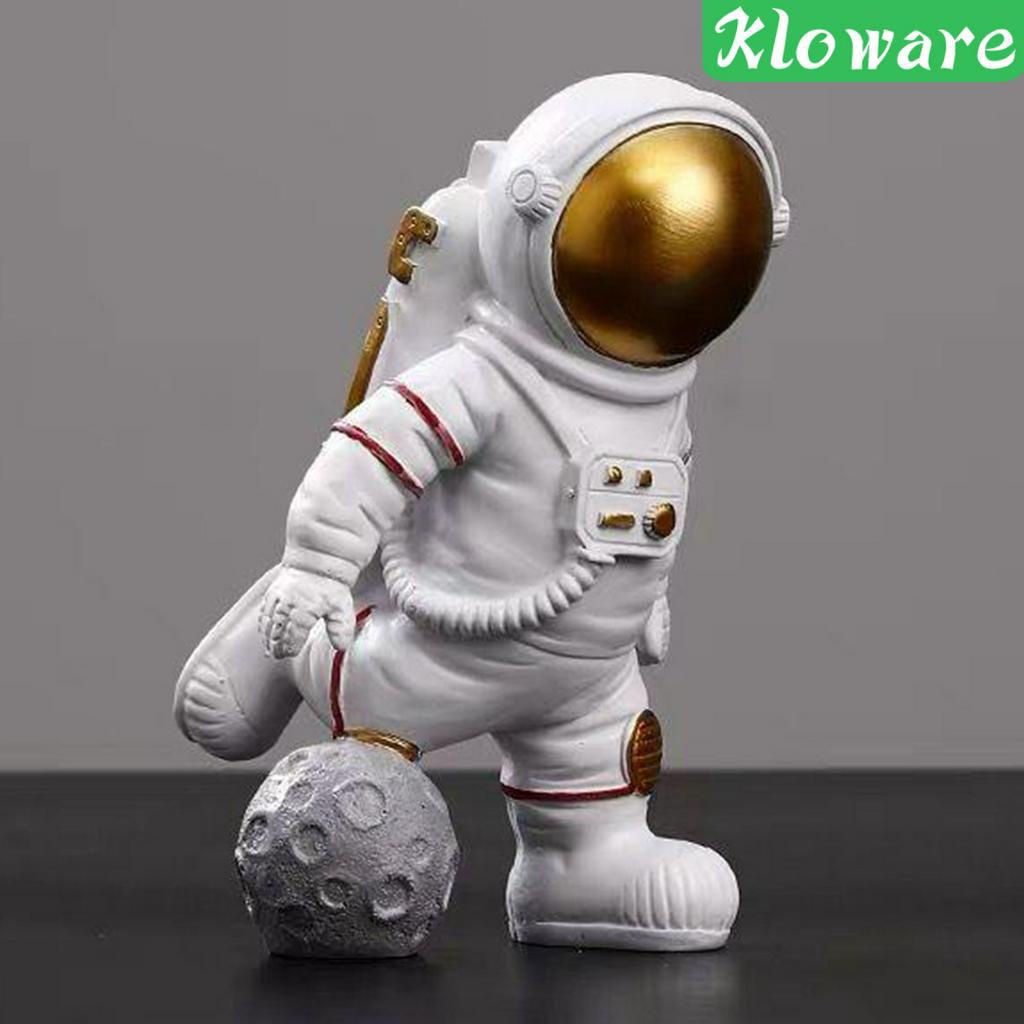 Đồ trang trí Phi Hành Gia Bằng Nhựa Resin Để Bàn Trang Trí Nhà Cửa / Văn Phòng