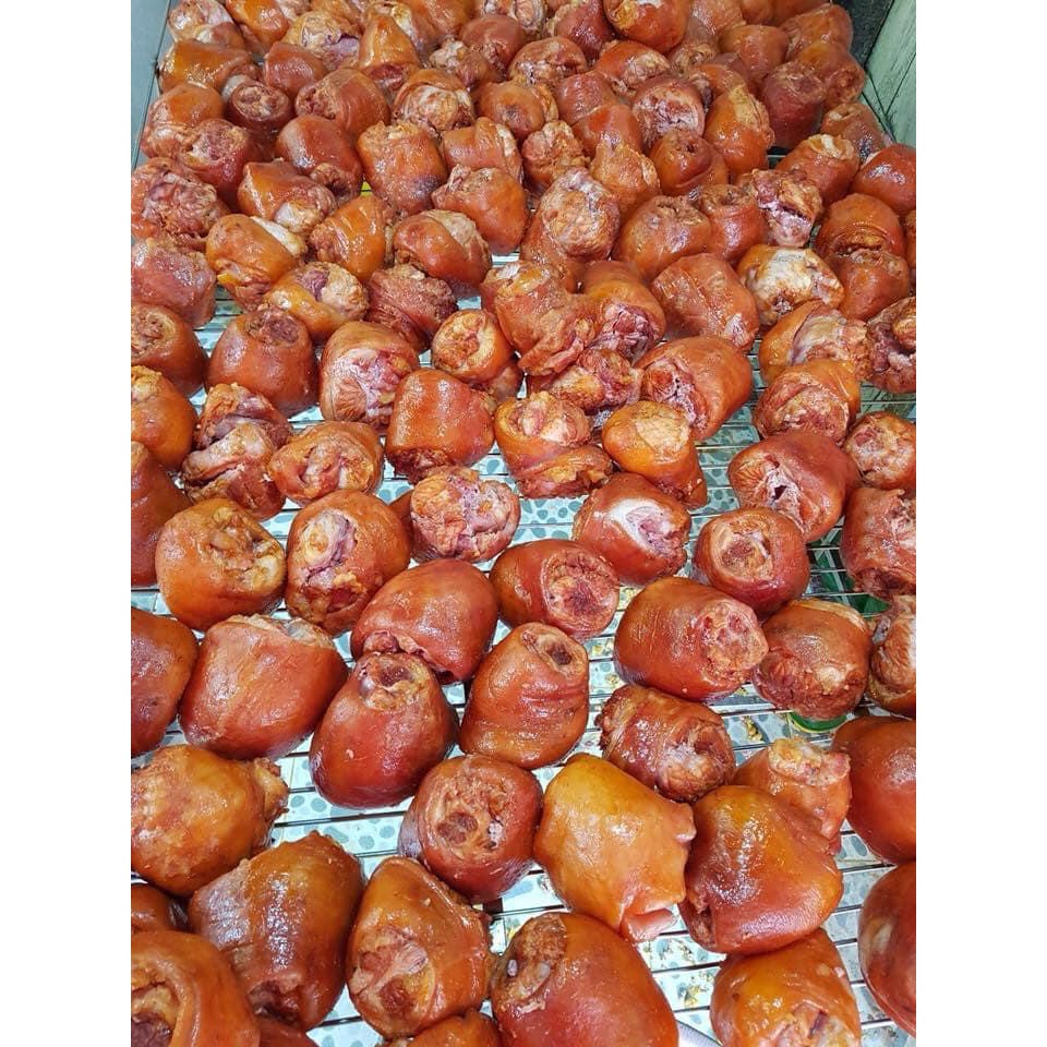 Chân giò hun khói nguyên bắp loại 1 bắp 400-500g