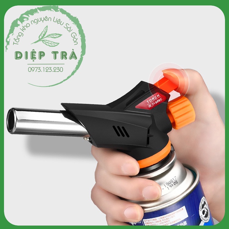 Đầu Khò Gas dùng cho trà sữa nướng, kem trứng cháy hàng cao cấp chịu nhiệt 1300 độ C