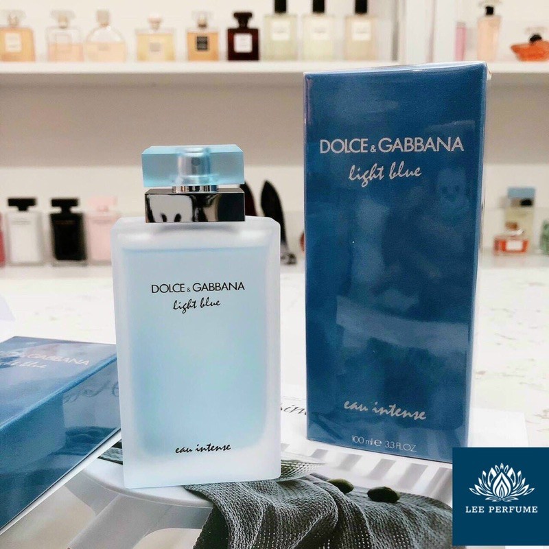 (Chai Thử) Nước Hoa Dolce Gabbana Light Blue Eau Intense Của Nữ 5ml/10ml/20ml