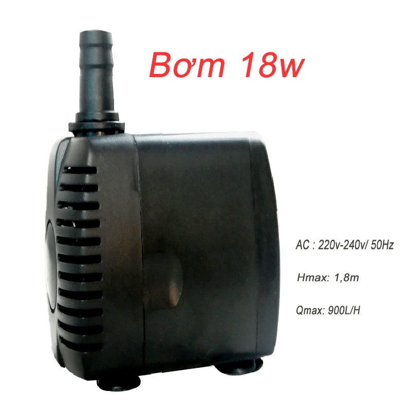 Bơm bể cá model HG-390 công suất 18w lực phun mạnh