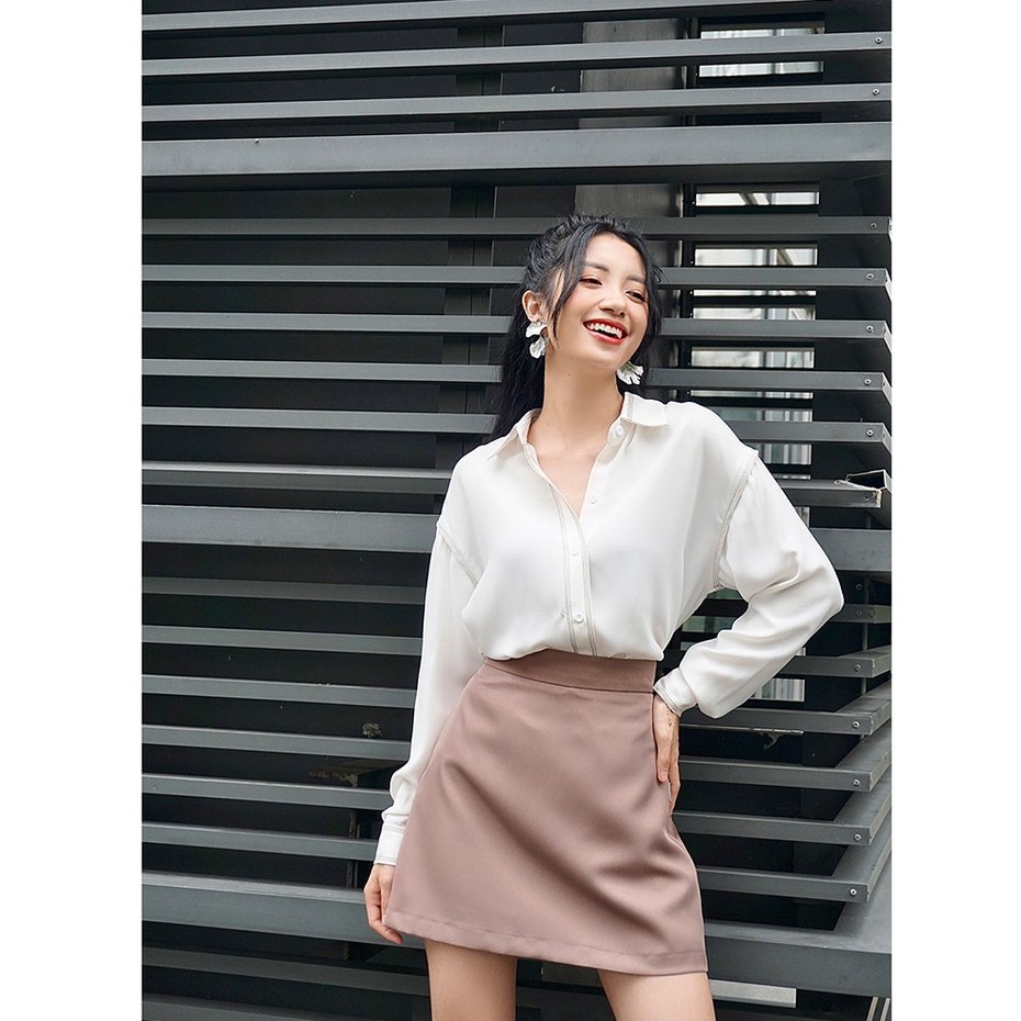 Chân váy ngắn dáng A 20AGAIN, hàng thiết kế năng động, đủ size, màu JAW0124 | BigBuy360 - bigbuy360.vn