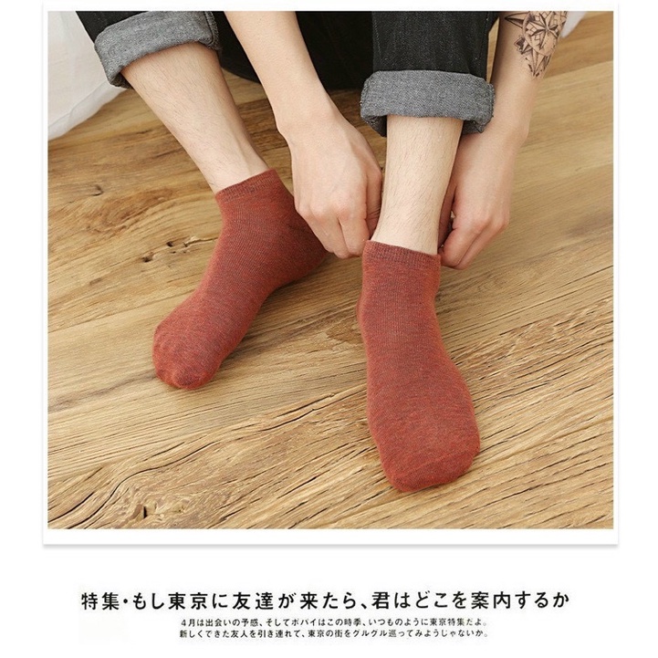 BÁN SỈ SET 10 ĐÔI TẤT XUẤT NHẬT CHO NAM NỮ