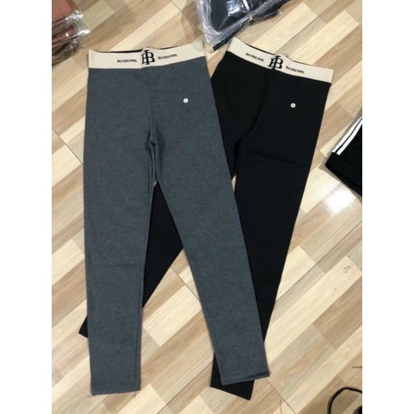 Quần legging lông cạp chữ
