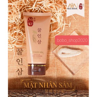 [chính hãng] sữa rửa mặt mật nhân sâm 36 vị+bông rửa mặt