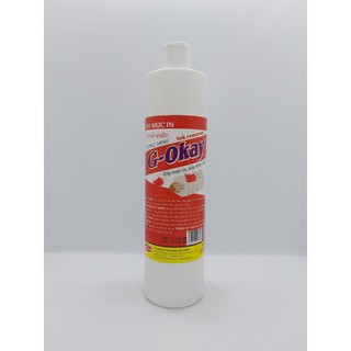 DUNG DỊCH TẨY MỰC IN - MỰC DATE - TẨY KEO SIÊU TỐC G-Okay 550ml