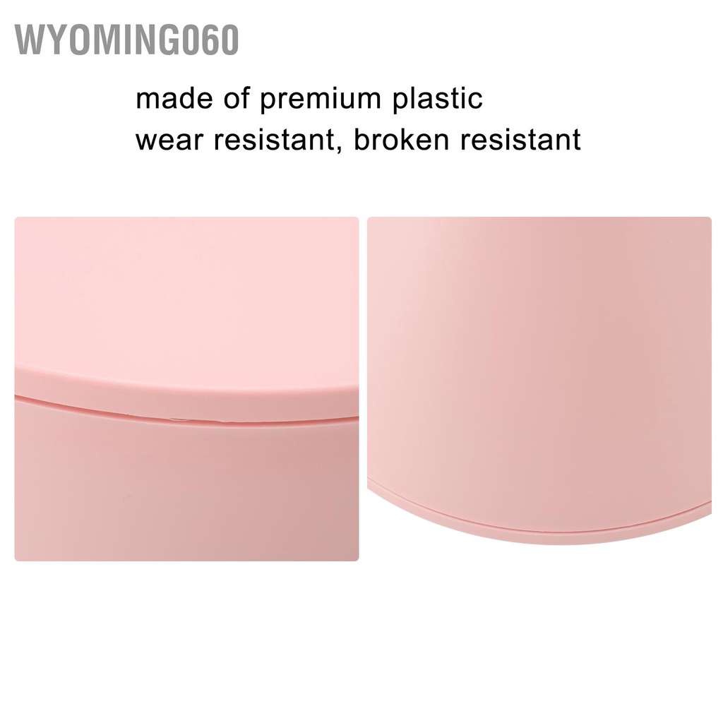 Wyoming060 Đồng hồ cát Định hình Ghế đẩu Nhựa Hiện đại Đơn giản Phong cách Bắc Âu tròn gia đình cho phòng tắm phù hợp với