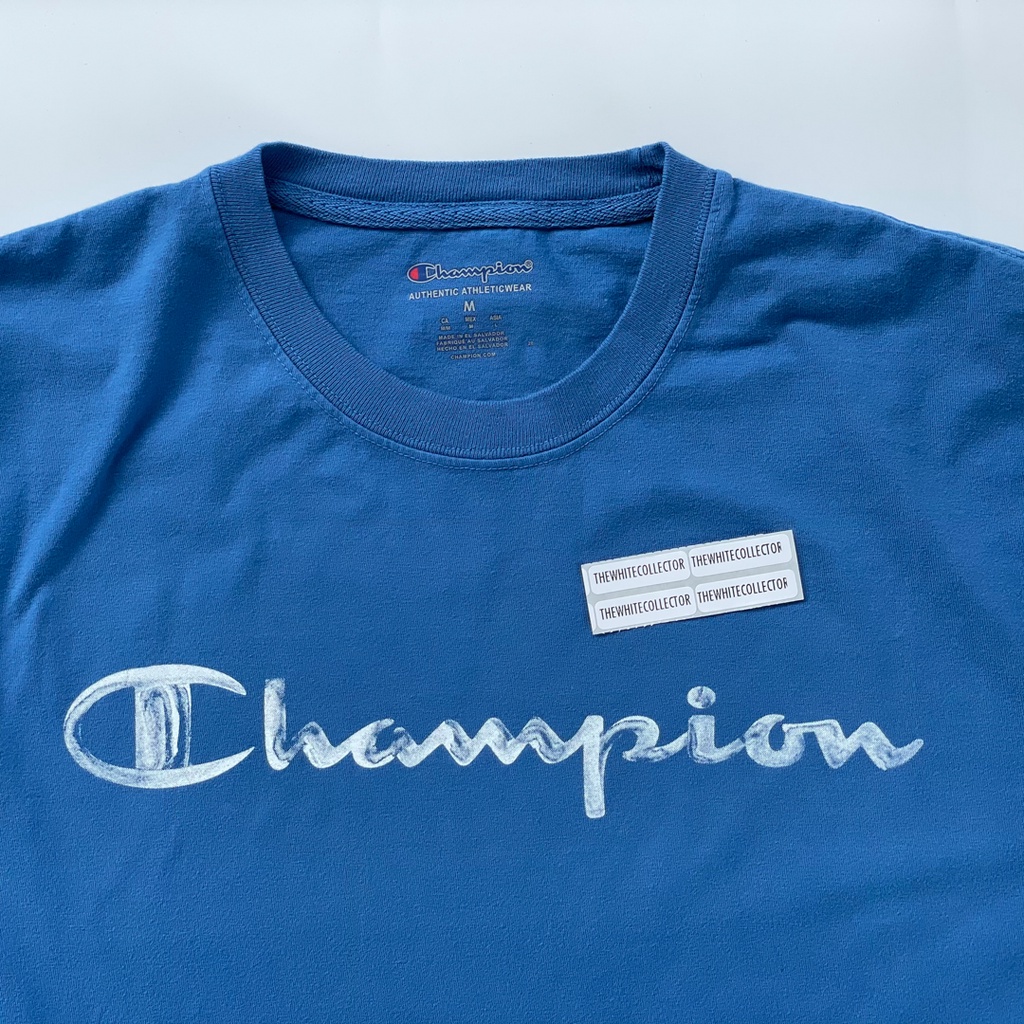 Áo Champion Classic Garment Dye Watercolor Logo