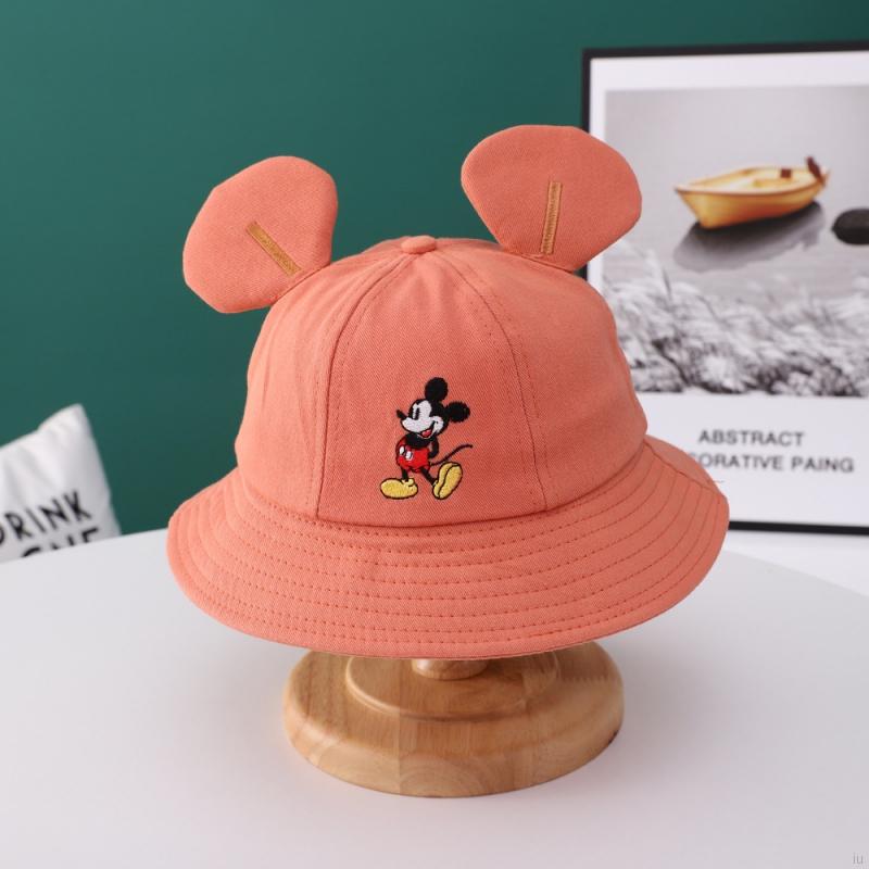 Nón Bucket Tai Chuột Mickey Đáng Yêu Cho Bé