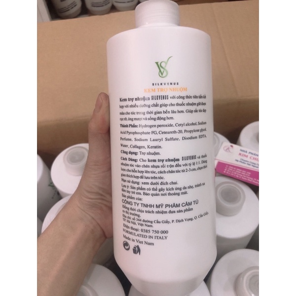 Oxy nhuộm ❤️ Silk Venus Collagen 1000ml