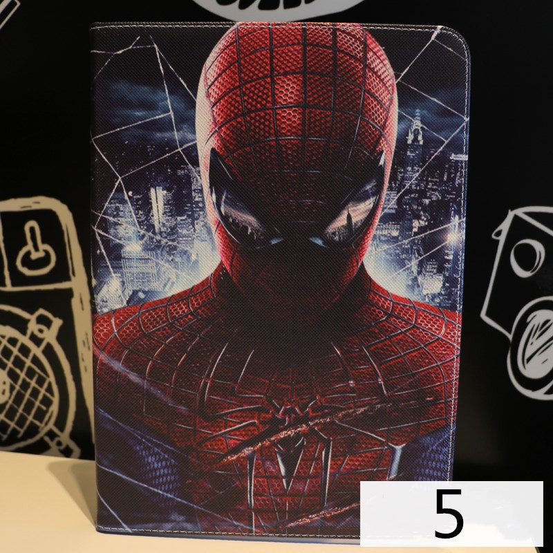 Bao da cao cấp in hình/logo các siêu anh hùng cho iPad Air 1 2 | BigBuy360 - bigbuy360.vn