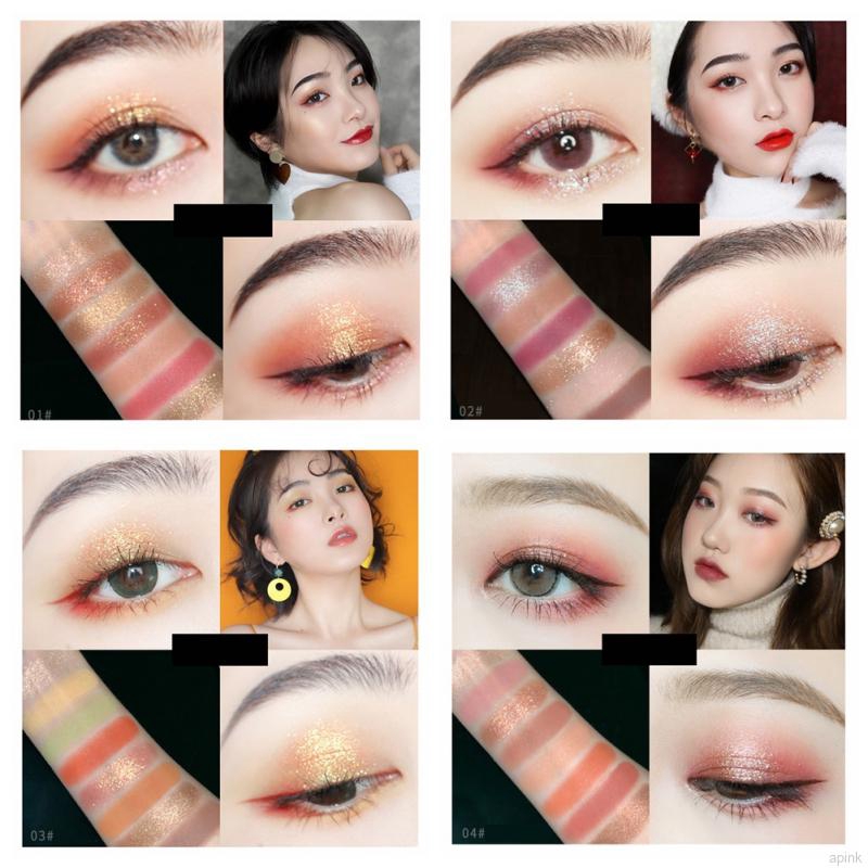 [Hàng mới về] Bảng phấn mắt NOVO 8 màu lì/lung linh chống thước không nhòe lâu trôi | BigBuy360 - bigbuy360.vn