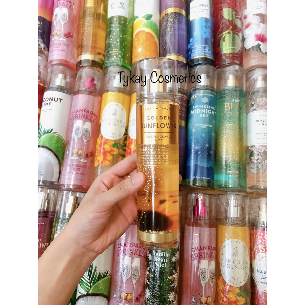 Xịt Thơm Toàn Thân Bath And Body Works Golden Sunflower