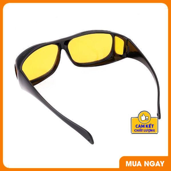 Kính đi đêm - kính nhìn xuyên đêm - kính thời trang - kính chống bụi từ ánh đèn xe đang đi lại trên đường ST