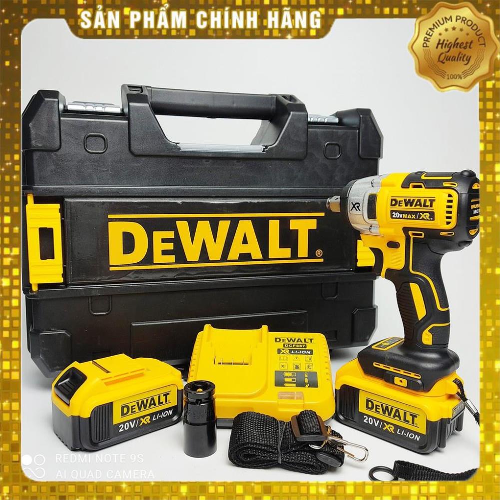 Máy Khoan Pin  - Máy Siết Bulong Dewalt 20V DCF-887, Động Cơ Không ChổI Than Hàng Cao Cấp /