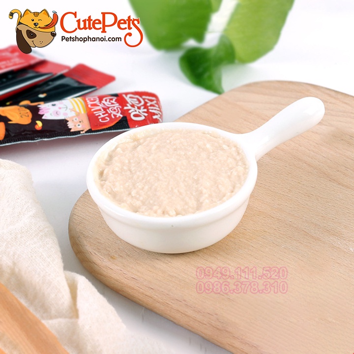 Súp thưởng cho mèo Mixi Pet Snacks 15g - Phụ kiện thú cưng Hà Nội