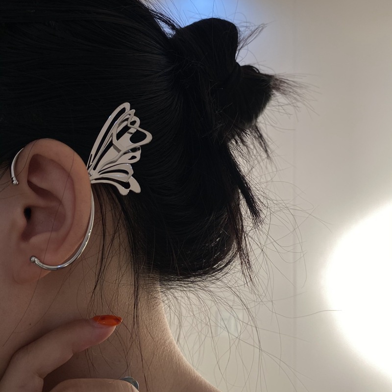 Bông tai hình bướm thông minh không cần xỏ lỗ chất lượng cao